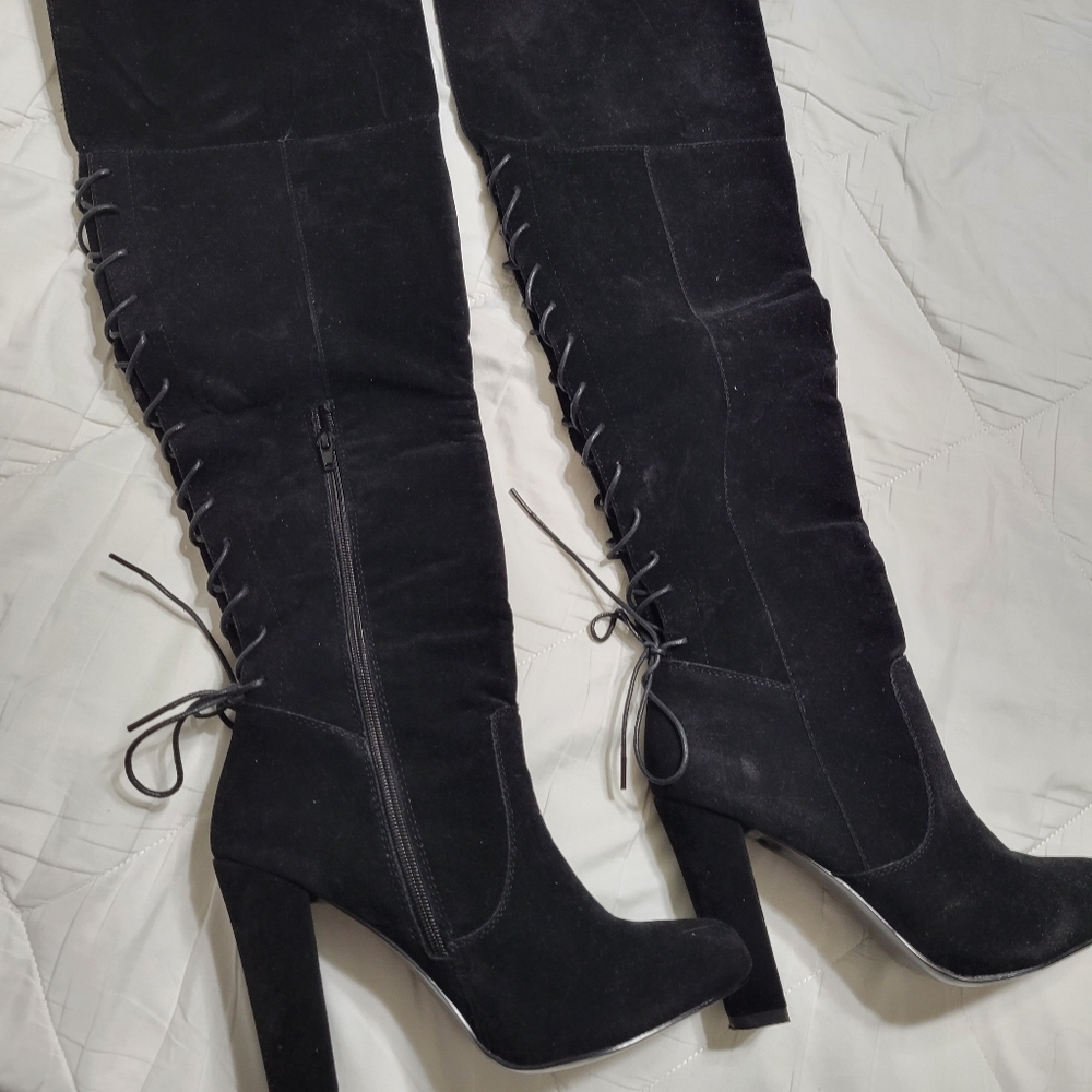 9.5 Over the Knee Hign Heeled Boots
